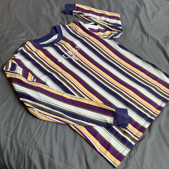 Guess Vertical Striped Long Sleeve 